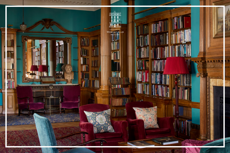 The view of the Library as depicted in the Charles Spencelayh painting