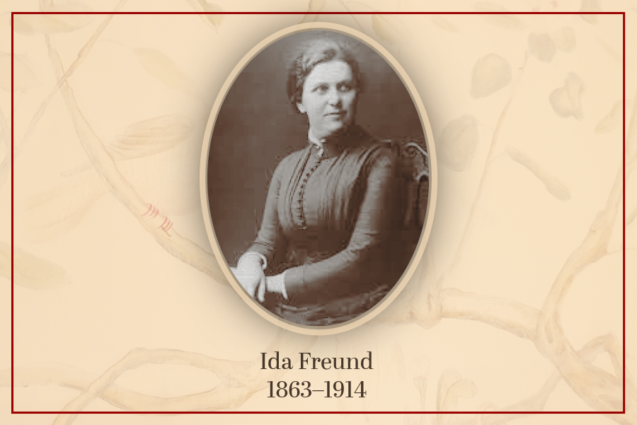 Ida Freund University Women's Club academic pioneers